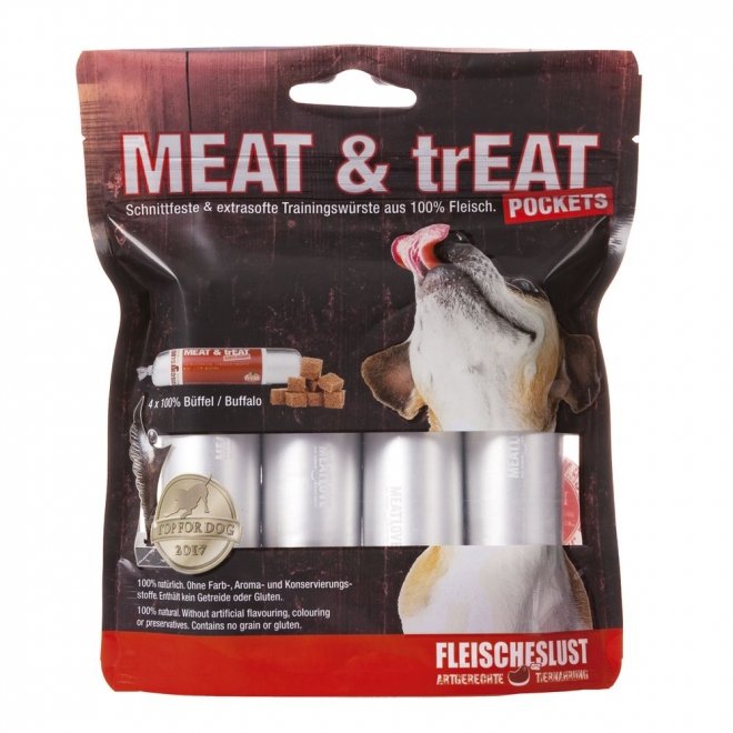 MEAT & trEAT-Pockets Buffalo 4x40 g