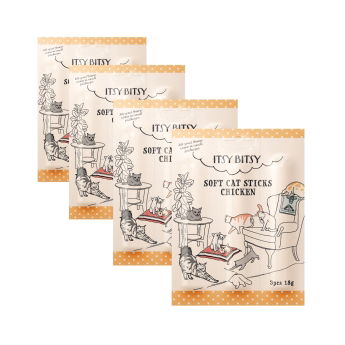 ItsyBitsy Cat Herkkutikku kana säästöpakkaus 12x6g