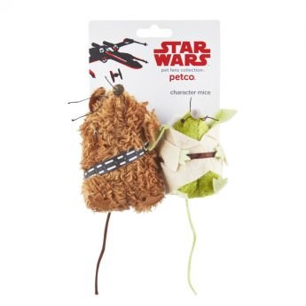 PCO Star Wars Yoda & Chewbacca kissanlelu (Monivärinen)