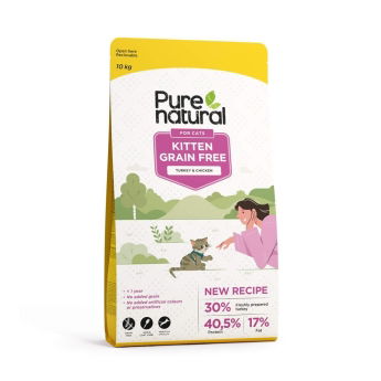 Purenatural Kitten Grain Free Turkey & Chicken (10 kg)