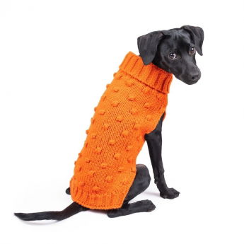 Basic Bobble neule oranssi