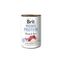 Brit Mono Protein Lammas & Riisi 400 g
