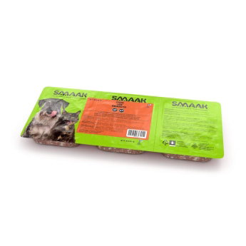 SMAAK Raw Poro jauhettu luullinen 3x200g