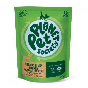 Planet Pet Society Dog Sensitive Pouch Thanks Given Turkey