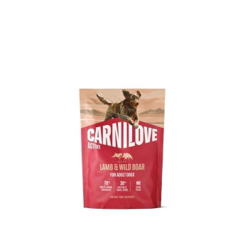 CARNILOVE Active dog dry made with lamb & wild boar for adult all breeds (1,5 kg)