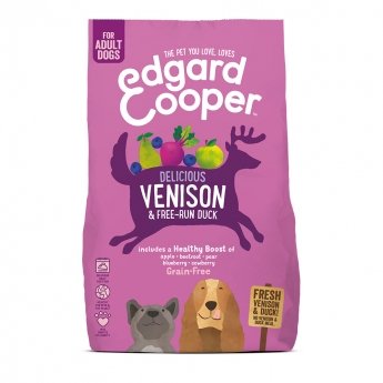Edgard & Cooper Dog Grain Free Venison & Duck