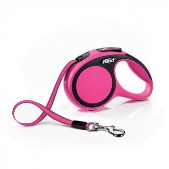 Flexi New Comfort L Tape 8m/50kg (Pinkki)