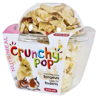 Zolux Crunchy Cup Apple & Popcorn