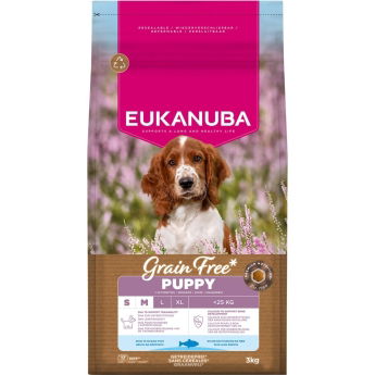 Eukanuba Grain Free Puppy Small & Medium Breed Ocean (3 kg)