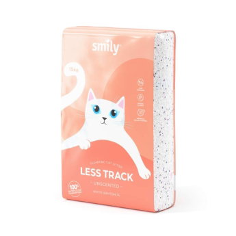 Smily White Bentonite Less Track 15 kg