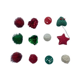 Meow&Me Happy Holidays sukka leluilla 12-pack