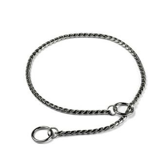 ShowDog Snake näyttelykaulain kromattu 5 mm