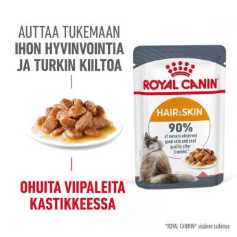 Royal Canin Hair & Skin Care Gravy Adult kissan märkäruoka