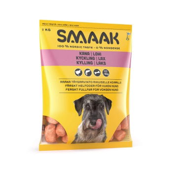 SMAAK Raw t&auml;ysravinto kana & lohi