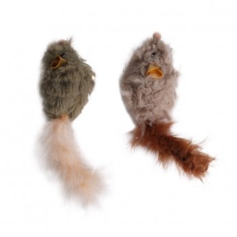 Meow&Me Amber Woodland hiiret 2-pack kissanlelu