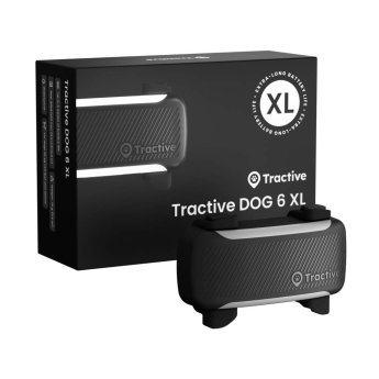 Tractive DOG 6 XL GPS paikannin ja terveysseuranta koirille