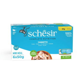 Schesir Jelly tonnikala 6x50 g