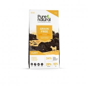 Purenatural Puppy Grain Free viljaton penturuoka (8 kg)