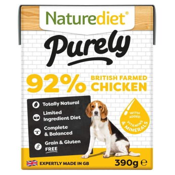 Naturediet Purely kana 390 g