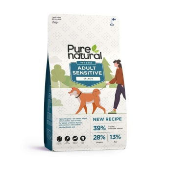 Purenatural Dog Adult Sensitive Salmon koiranruoka (2 kg)