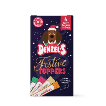 Denzels Festive Toppers jouluherkku koiralle 4 x 15 g