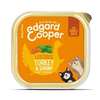 Edgard&Cooper Cat kalkkuna & katkarapu 85 g