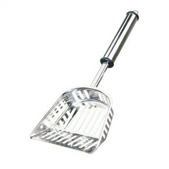 Trixie Kissanhiekkalapio ruostumatonta ter&auml;st&auml;