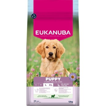 Eukanuba Puppy & Junior Large Breed Lamb & Rice (12 kg)