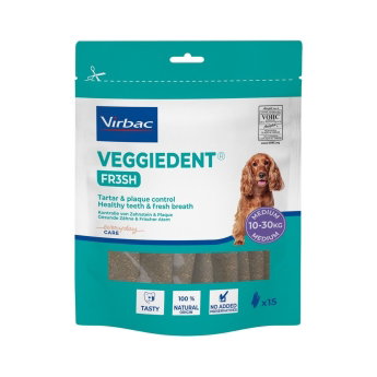Virbac VeggieDent Fr3sh M, 15 kpl