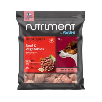 Nutriment by Rauh! Nauta-kasvispullat 1 kg