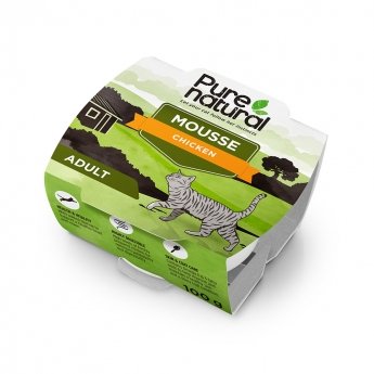 Purenatural Cat Mousse Chicken 100 g