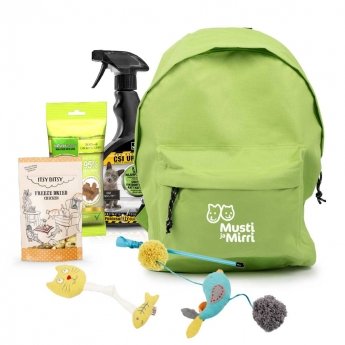 Tarvikereppu kissanpennulle