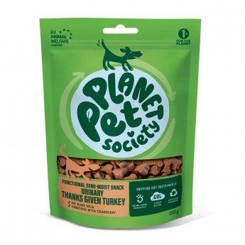 Planet Pet Society Dog Functional Thanks Given Turkey Urinary 150 g
