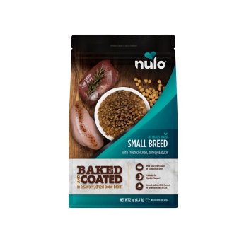 Nulo Baked & Coated Dog Small Breed Adult Fresh Chicken, Turkey & Duck Dry Food