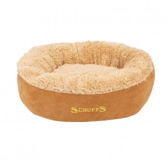 Scruffs Cosy pyöreä pikkupeti (Ruskea)