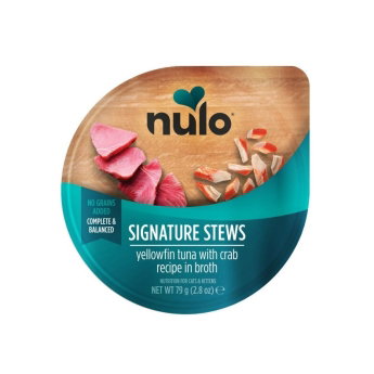 Nulo Signature Stews Cat Yellowfin Tuna with Crab in Broth cup 79g