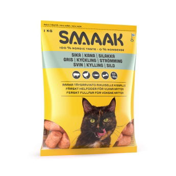 Smaak Cat Raw TR possu, kana & silakka 1kg