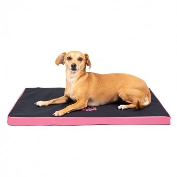 Little&Bigger Steady makuualusta musta/pinkki