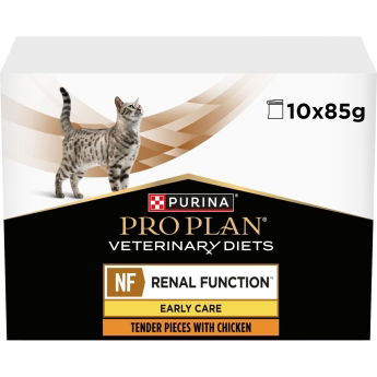Purina Pro Plan Veterinary Diets Feline NF Renal Function Early Care Chicken 10x85 g