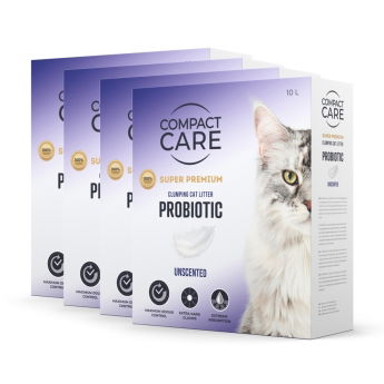 Compact Care Probiotic Unscented 4 x 10 l