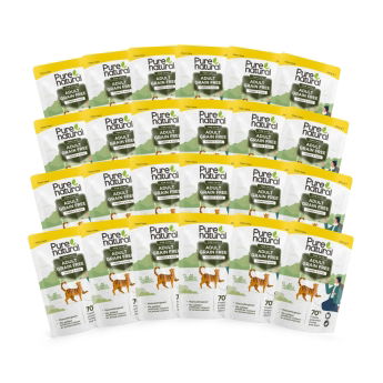 Purenatural Cat Adult Turkey & Duck säästöpakkaus 24x100 g