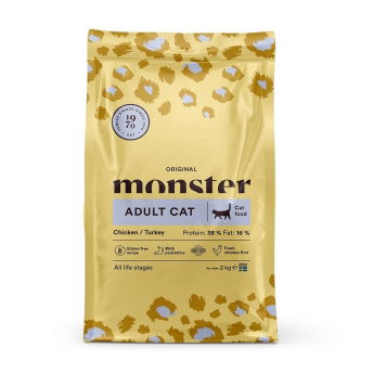 Monster Cat kana & kalkkuna (2 kg)