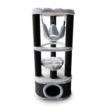 Basic Soft raapimapuu harmaa 120 cm