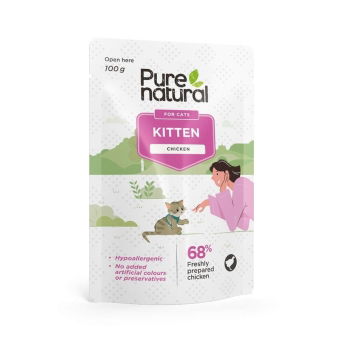 Purenatural Kitten Chicken 100 g
