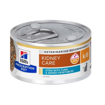 Hills Prescription Diet Feline k/d Stew Tuna 82 g