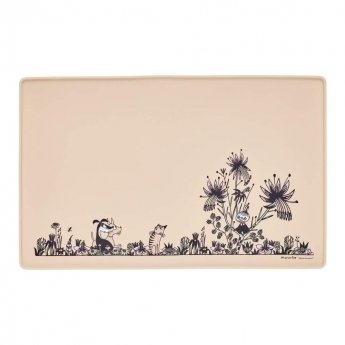 Moomin for Pets silikonialusta 2024 (48 x 30 cm  Beige  Beige)