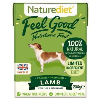 Naturediet Feel Good lammas (390 grammaa)