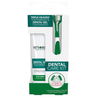Vets Best Dog Dental Care Kit