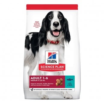 Hill&#39;s Science Plan Dog Adult Tuna & Rice 2,5 kg