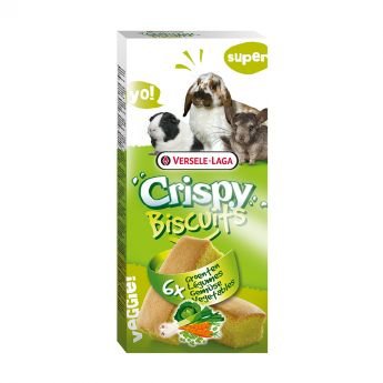 Versele-Laga Crispy Biscuits Vegetables 6 pcs 70g (70 grammaa)